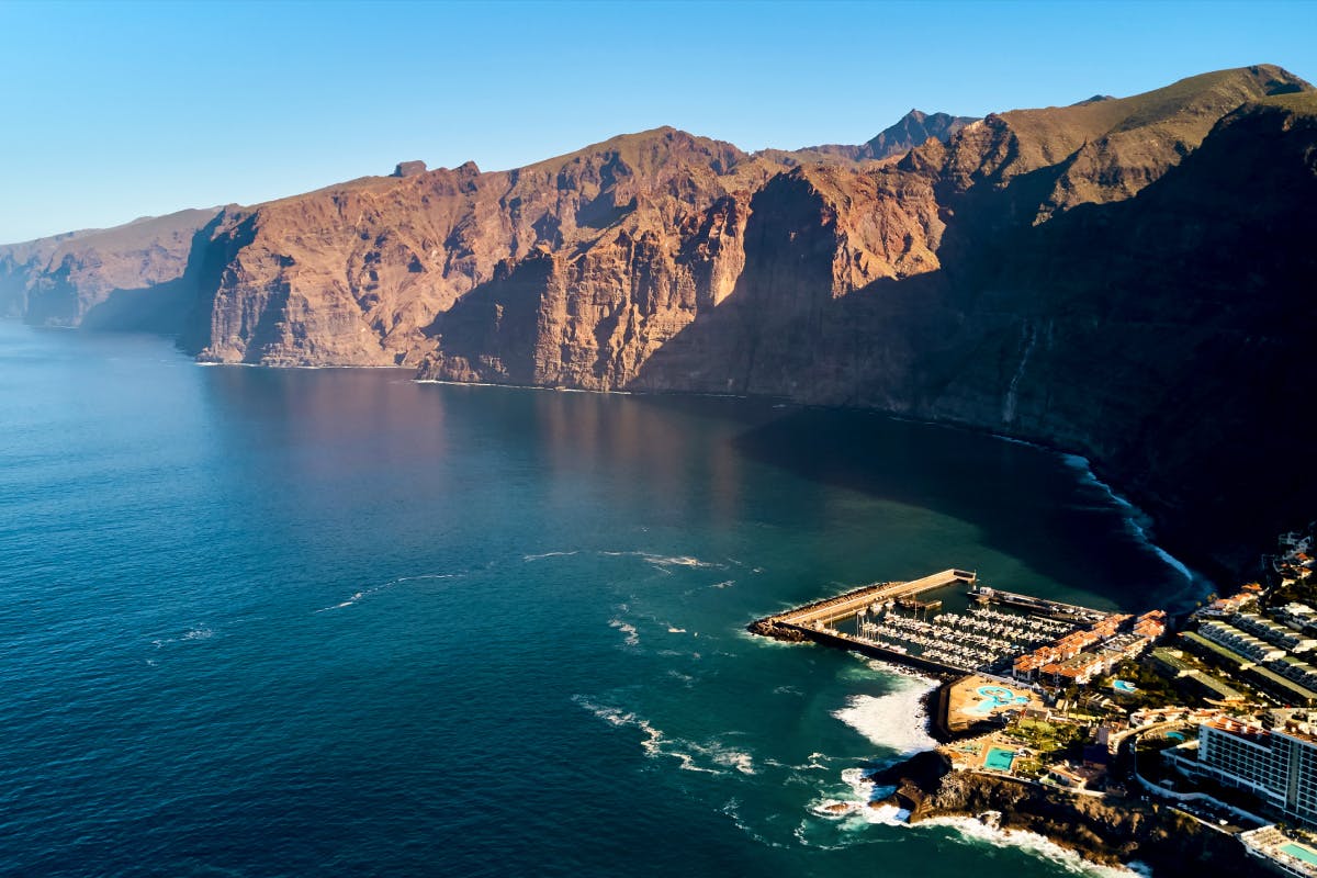 A Heli of a Flight Over Tenerife